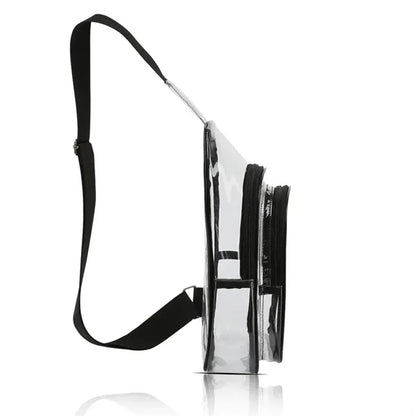 Clear PVC Crossbody Sling Bag