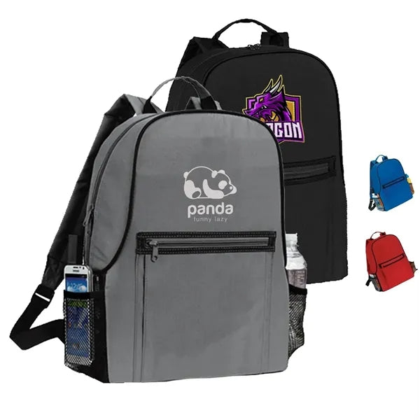 Premium 600D Urban Trek Lightweight Backpack 12" x 16" x 5"
