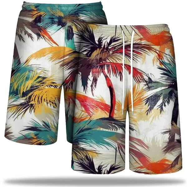 Men's Full Color Dye Sublimation Board Shorts