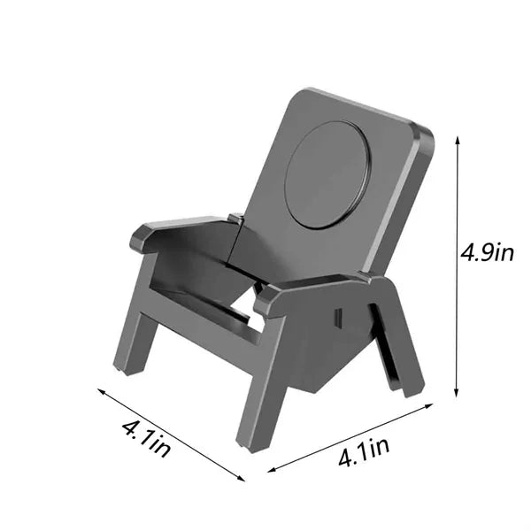 Mini Chair Wireless Charger Phone Holder