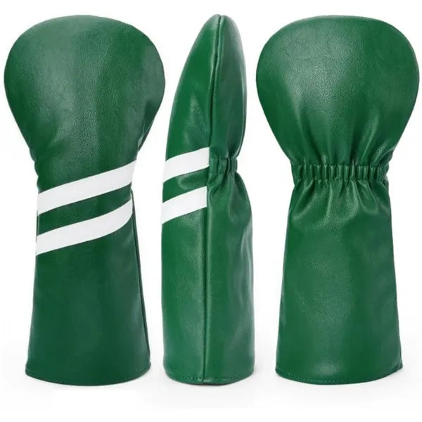 Golf Club Wood and Hybrid Head Cover PU Leather Headcover