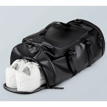 Large Outdoor Gym Bag with Dry/Wet Compartments