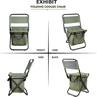 Fishing Chair with Cooler Bag