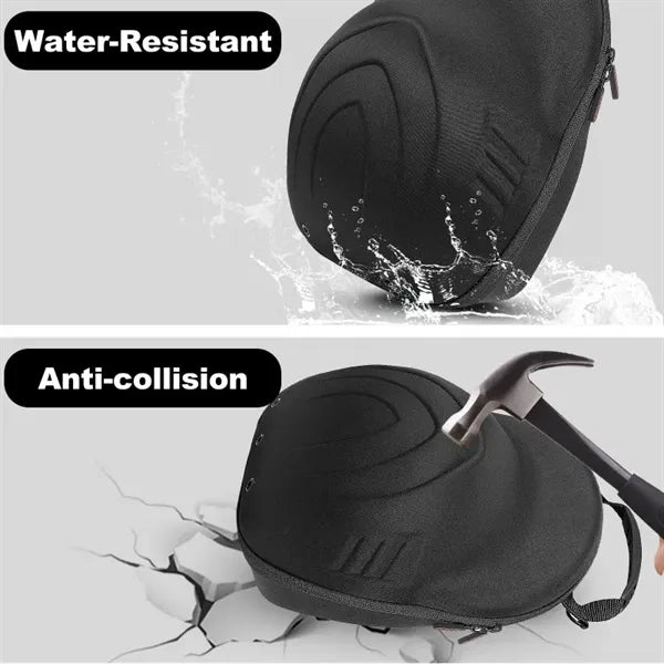 Baseball cap bag with sunglasses case