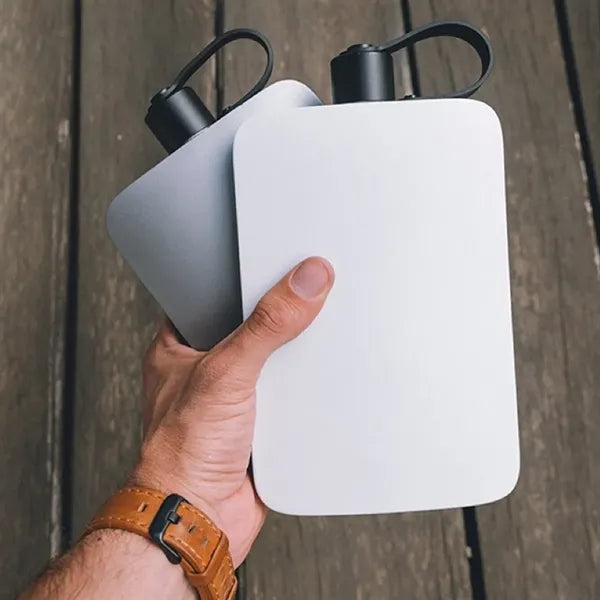 17 OZ Stainless Steel Outdoor Sealing Hip Flask With Handle
