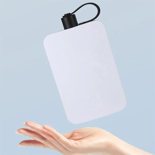 17 OZ Stainless Steel Outdoor Sealing Hip Flask With Handle