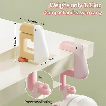 Cute Bird Design Purse Holder for Desk