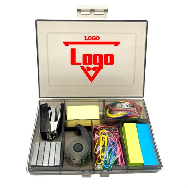 Mini 7 In 1 Portable School Office Stationery Set