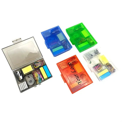 Mini 7 In 1 Portable School Office Stationery Set