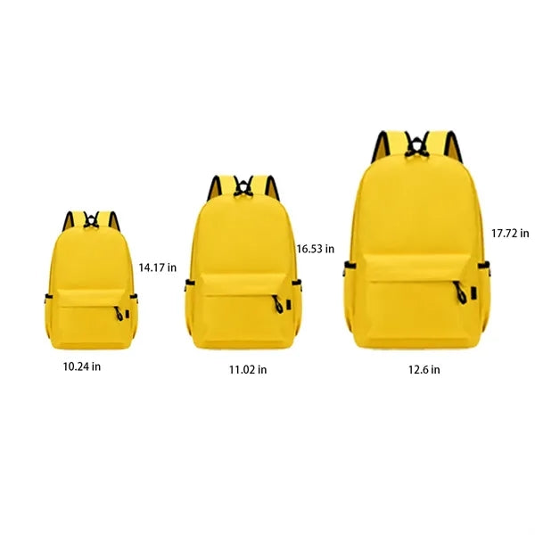 Reflective Strips Kids School Backpack Multi-color