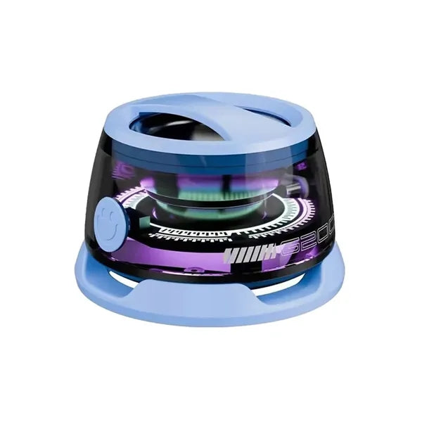 Mini Wireless Speaker with Phone Stand LED Lights Bass