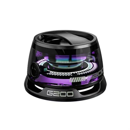 Mini Wireless Speaker with Phone Stand LED Lights Bass