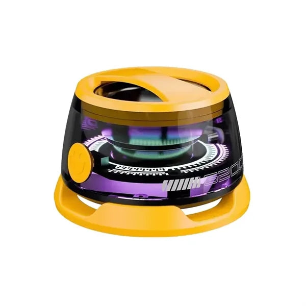 Mini Wireless Speaker with Phone Stand LED Lights Bass