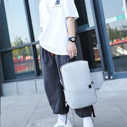 Large Solid Color Lightweight Casual Backpack