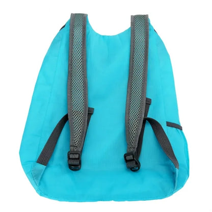 Foldable Lightweight Waterproof Backpack W/Storage Pouch