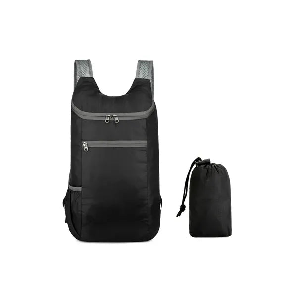 Foldable Lightweight Waterproof Backpack W/Storage Pouch