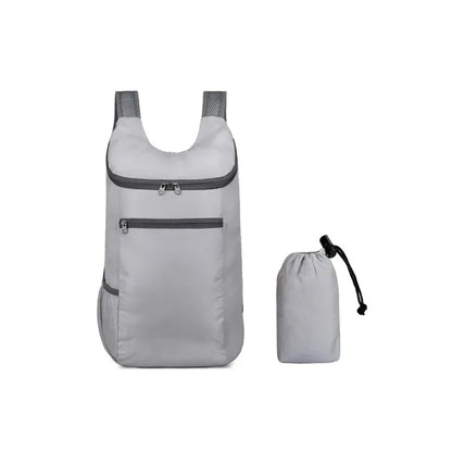 Foldable Lightweight Waterproof Backpack W/Storage Pouch