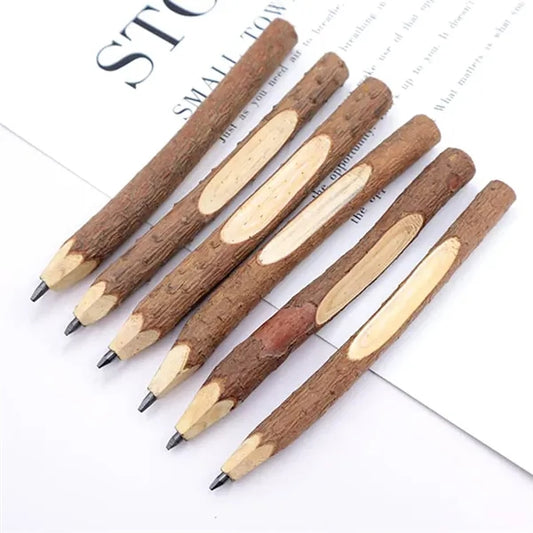 Eco-Friendly Branch Wooden Pencil Ballpoint Pen