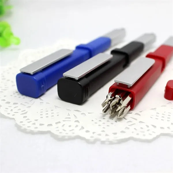 4-in-1 Durable Practical Multi-Tool Stylus Ballpoint Pen