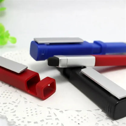 4-in-1 Durable Practical Multi-Tool Stylus Ballpoint Pen