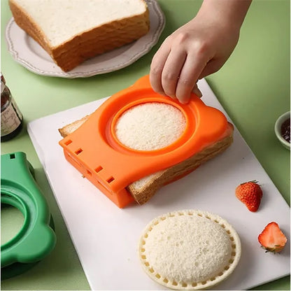 Rustproof Ergonomic Round Sandwich Cutter Mold