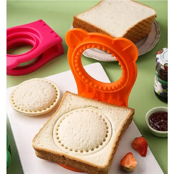 Rustproof Ergonomic Round Sandwich Cutter Mold