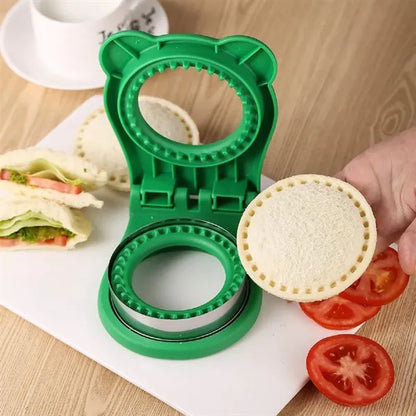 Rustproof Ergonomic Round Sandwich Cutter Mold