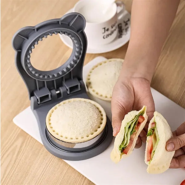 Rustproof Ergonomic Round Sandwich Cutter Mold
