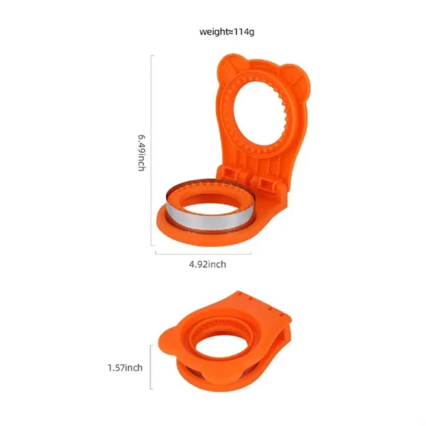Rustproof Ergonomic Round Sandwich Cutter Mold