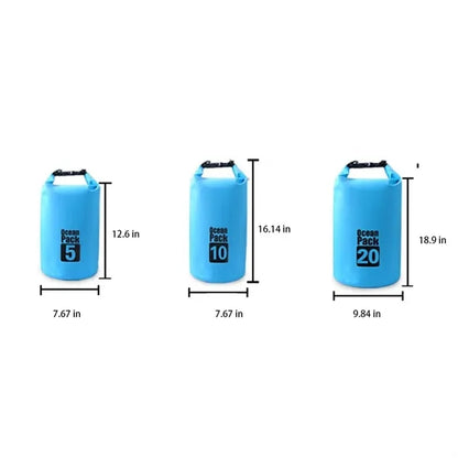 20L Durable Waterproof PVC Outdoor Swim Beach Bag