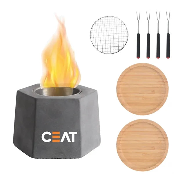Tabletop Campfire kit for S'mores