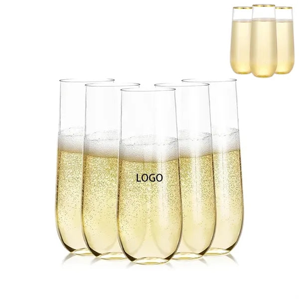 9oz Plastic Champagne Flute