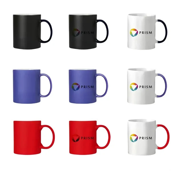 11oz Heat Sensitive Color Changing Mug With Logo Promotional