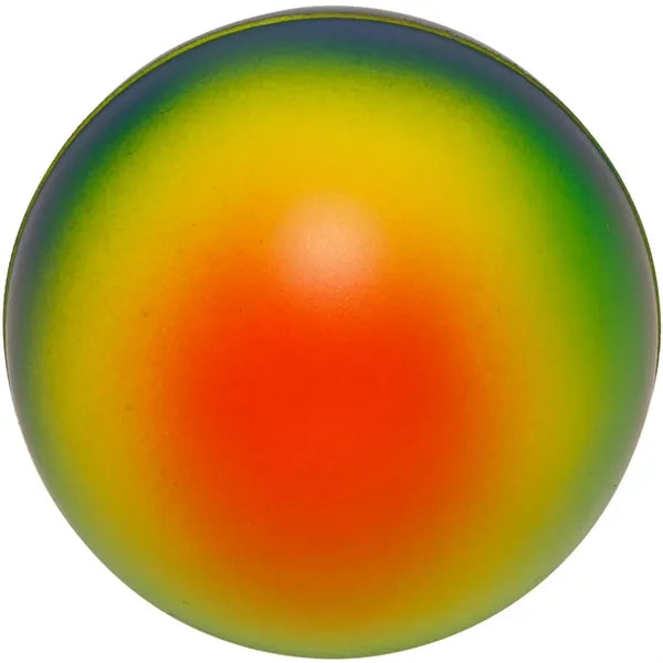 Rainbow Reliever with Custom Logo Stress Balls