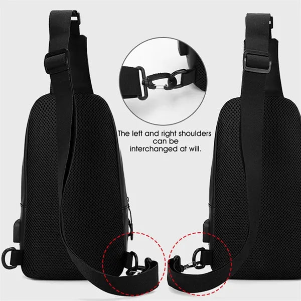 Waterproof Sling Crossbody Bag Lightweight Travel Pack