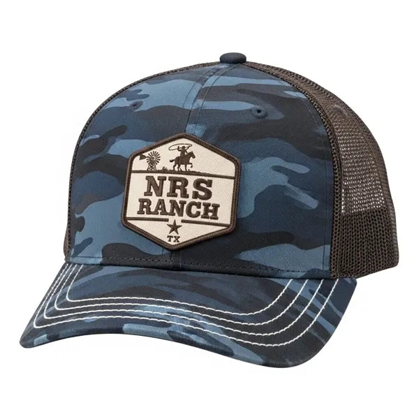 Garment Washed Richardson Snapback Trucker Cap