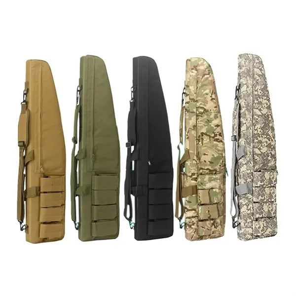 Durable Padded Rifle Case with Multiple Pockets