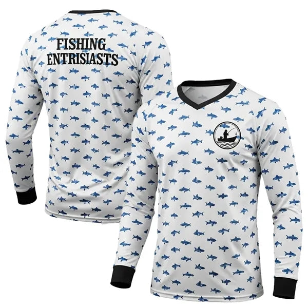 Full Color Sublimated Custom Unisex Long Sleeves T-Shirt