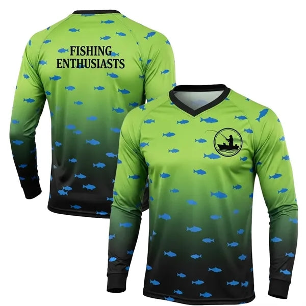 Full Color Sublimated Custom Unisex Long Sleeves T-Shirt