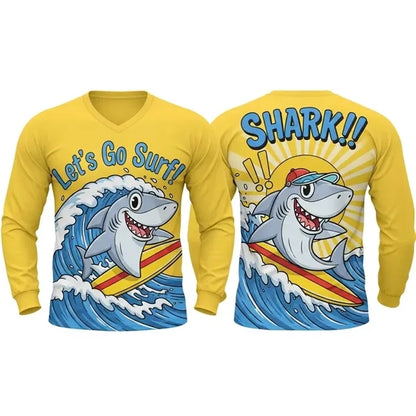 Full Color Sublimated Custom Unisex Long Sleeves T-Shirt