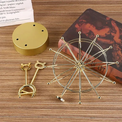 Metal Ferris Wheel Motion USB/Battery Powered Ornaments