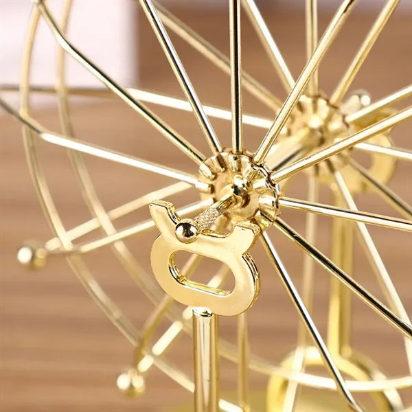 Metal Ferris Wheel Motion USB/Battery Powered Ornaments
