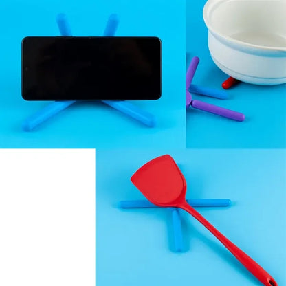 MIni Foldable Silicone Trivets Portable Coasters