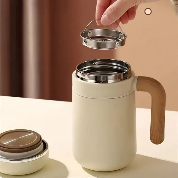 16oz Stainless Steel Tumbler with Handle