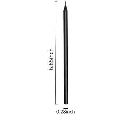 Round Black Wood Pencil
