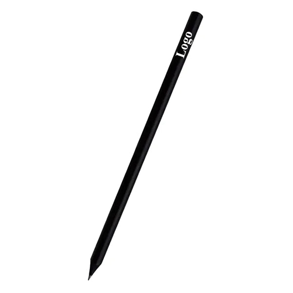 Round Black Wood Pencil