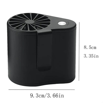 4800mAh Mini Portable USB Rechargeable Mute Waist Clip Fan