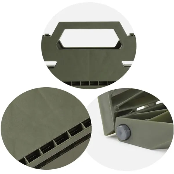 Outdoor Portable Thickened Plastic Tactical Folding Bench