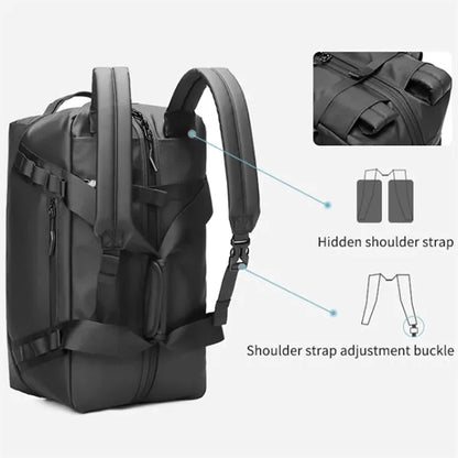 30L Sports Travel Backpack Dry Wet Separation Fitness Bag