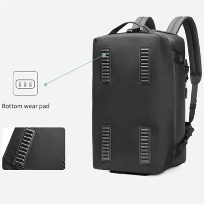 30L Sports Travel Backpack Dry Wet Separation Fitness Bag